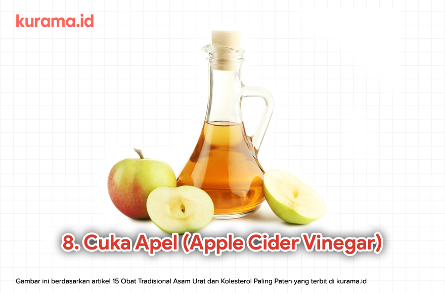 8. Cuka Apel (Apple Cider Vinegar)