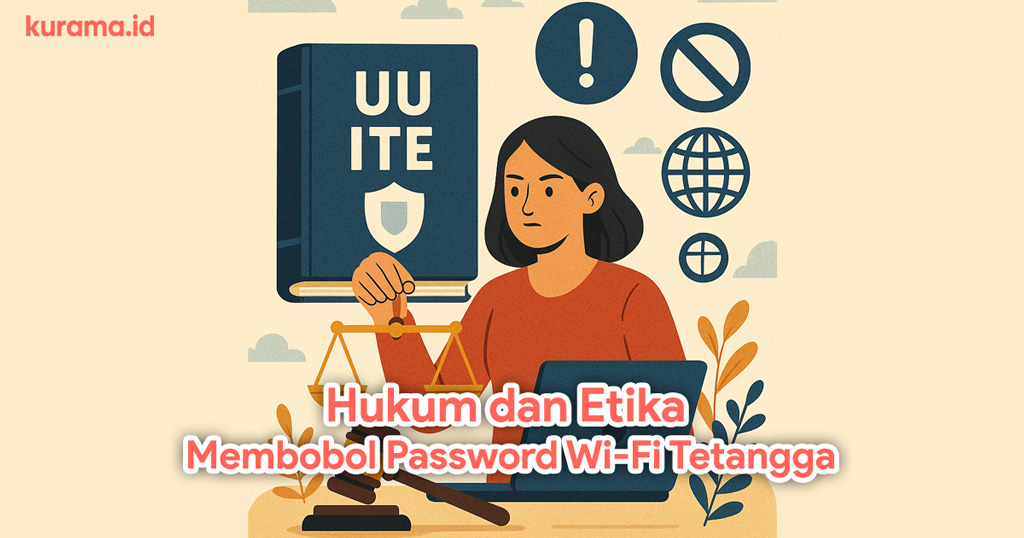 hukum dan etika pembobolan password wifi tetangga