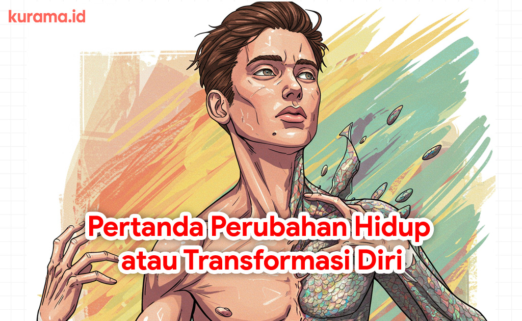 ilustrasi Perubahan Hidup atau Transformasi Diri